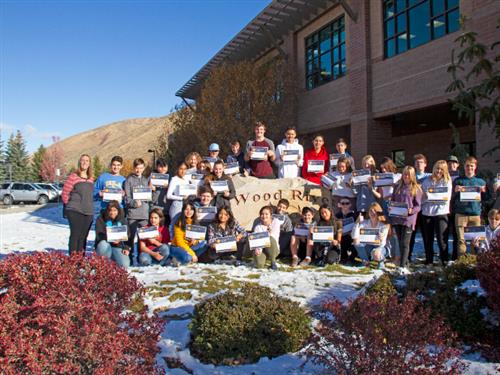 photo of students who received microsoft office certification 